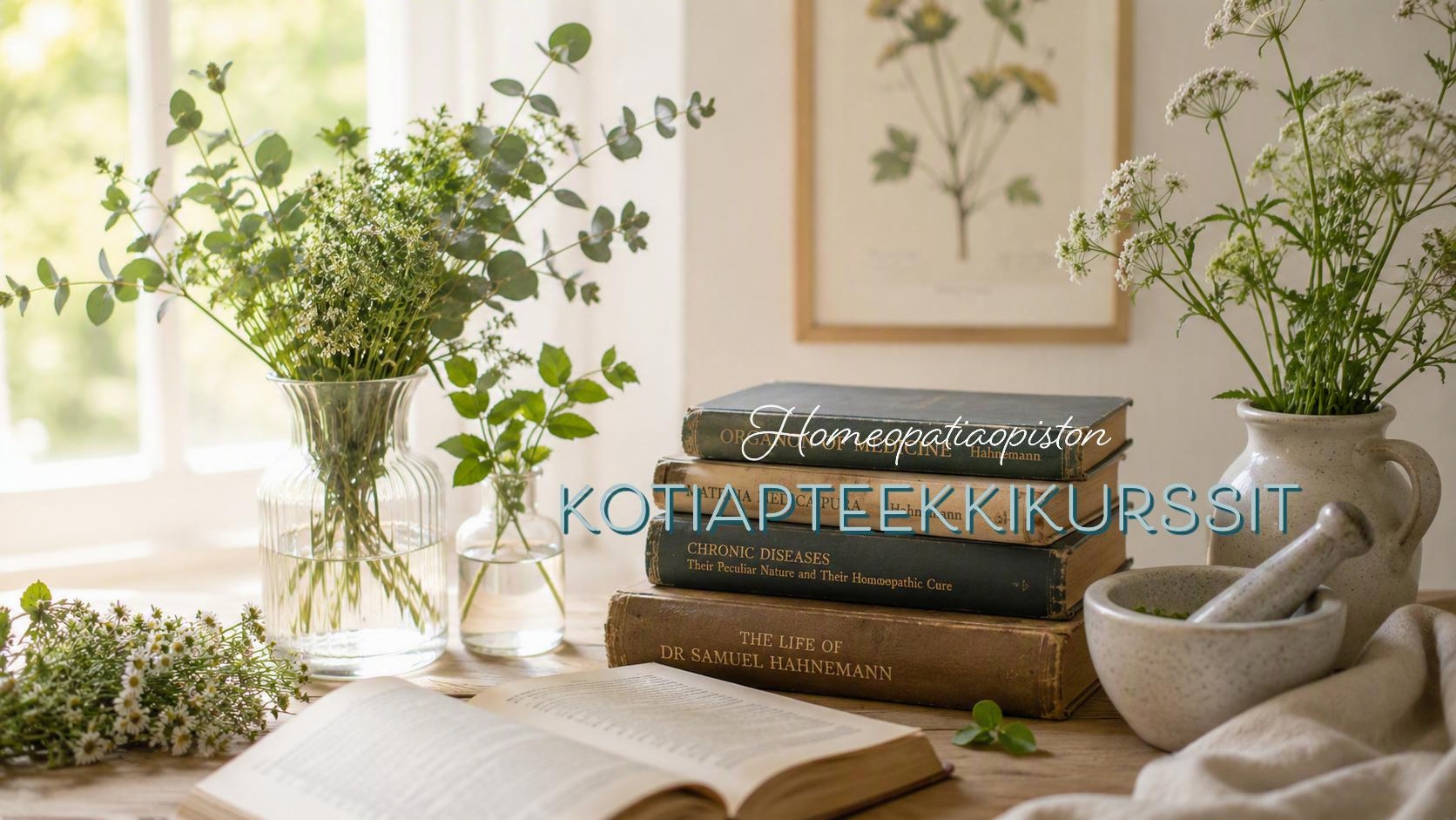 Kotiapteekkikurssit homeopatiasta, raskausaikana homeopatiaa, ja homeopatiasta tukea synnytyksen avuksi