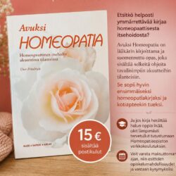 Akuutit tilanteet ja niiden homeopaattinen kotihoito
