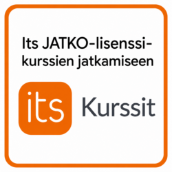 Jatka opintojasi It's Health its ympäristössä, maksa jatkolisenssi kaksi viikkoa ennen opintojen päättymistä