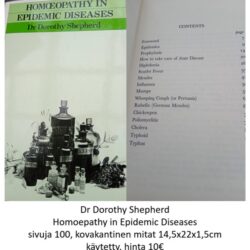 käytetty kirja homeopatiasta